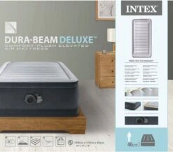 Intex Luchtbed - 1-Persoons - 99 X 191 X 46 Cm - Grijs - Met Ingebouwde Pomp, Hoeslaken Antraciet En Reparatieset 13 Intex Luchtbed - 1-Persoons - 99 X 191 X 46 Cm - Grijs - Met Ingebouwde Pomp, Hoeslaken Antraciet En Reparatieset -Outdoor Kampeerwinkel 1200x1054 4