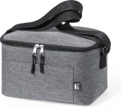 Merkloos Koeltas - Lunchtas - Koeltasje Lunch - Koelelementen - Isolatie - Volwassenen - Dames - Heren - RPET - Polyester - Aluminium - Grijs -Outdoor Kampeerwinkel 1200x1058 1