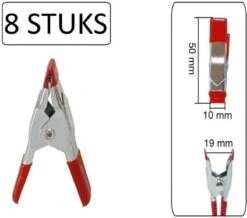 Benson Metalen Veerklem - 50 Mm - 8 Stuks -Outdoor Kampeerwinkel 1200x1060 3