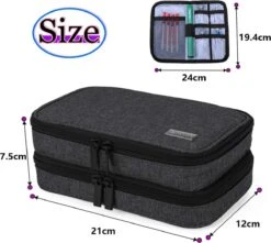 Merkloos Insuline Koeltas Etui Diabetes Tasje Met Ijspak Diabetes Clutch Zwart -Outdoor Kampeerwinkel 1200x1074 1