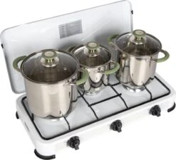 Bo-Camp - Pannenset - Elan Plus - 3-Delig - RVS -Outdoor Kampeerwinkel 1200x1092 5