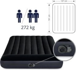 Intex Pillow Rest Classic Full Luchtbed - 2-persoons - 191x137x23 Cm -Outdoor Kampeerwinkel 1200x1096 4