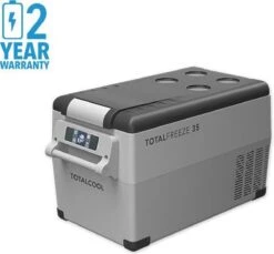 Totalcool Totalfreeze - 35 - Camping Koel/vries Box - 12/24/230 V - 45 Watt- Fluisterstill -Outdoor Kampeerwinkel 1200x1114 1