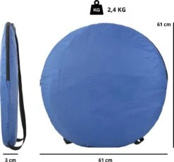 Dutch Mountains Pop-up Omkleedtent -190 X120cm Draagbare Douchetent - Prive-kamer - Multitent -Outdoor Kampeerwinkel 1200x1115