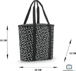 Reisenthel Thermoshopper Koeltas - 15L - Signature Black Zwart -Outdoor Kampeerwinkel 1200x1126 2