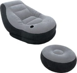 Intex Lounge Stoel - Ultra Lounge - Opblaasbaar - Grijs/zwart -Outdoor Kampeerwinkel 1200x1132 5