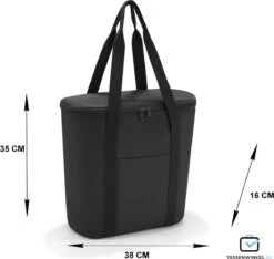 Reisenthel Thermoshopper Koeltas - 15L - Zwart -Outdoor Kampeerwinkel 1200x1138 2