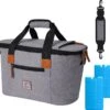 Brisby 4 Laags Geïsoleerde Koeltas - Boodschappentas 21 Liter - Grijs -Outdoor Kampeerwinkel 1200x1143 4