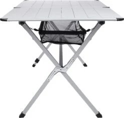 Campart Campingtafel XL TA-0806 - Opvouwbaar, Lichtgewicht En Met Verstelbare Poten - Kampeertafel Inklapbaar Inclusief Opbergtas - 140 X 80 X 70 Cm - Wit -Outdoor Kampeerwinkel 1200x1147