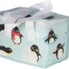 Merkloos Kleine Koeltas Pinguin Print Blauw 20,5 Cm 4 Liter - Koelboxen/koeltassen - Lunchtrommel/lunchtas -Outdoor Kampeerwinkel 1200x1147 4
