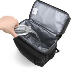 Koeltas Rugzak (28L) - Geschikt Voor 16 Blikjes - Lunchtas Voor Dames En Heren - Zwart -Outdoor Kampeerwinkel 1200x1148 4