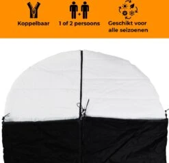Deryan Cocoon Pop Up Tent - Slaapzak - Luchtbed - Luchtpomp - 4 Persoons - Zilver -Outdoor Kampeerwinkel 1200x1158