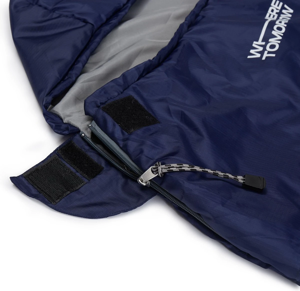 Where Tomorrow Outdoor Slaapzak | Klein En Zacht | 220 X 80 Cm X 50 Cm, Inclusief Opbergzak |ingepakt 26 X 14 Cm | 700g | Marineblauw 8 Where Tomorrow Outdoor Slaapzak | Klein En Zacht | 220 X 80 Cm X 50 Cm, Inclusief Opbergzak |ingepakt 26 X 14 Cm | 700g | Marineblauw - Afbeelding 6