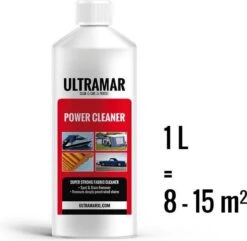 Ultramar - Power Cleaner 1L - Tentdoekreiniger Voor Bootkap, Tent, Cabriodak -Outdoor Kampeerwinkel 1200x1171 21