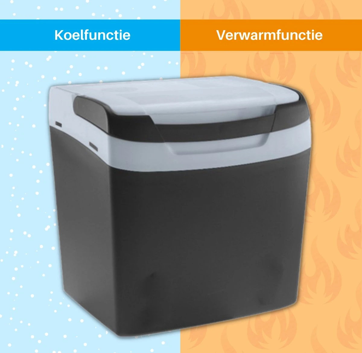 Mobicool ME26 DC H/C Thermo-elektrische Koelbox - 25L - 12 Volt - Grijs - Voor In De Auto 6 Mobicool ME26 DC H/C Thermo-elektrische Koelbox - 25L - 12 Volt - Grijs - Voor In De Auto - Afbeelding 4