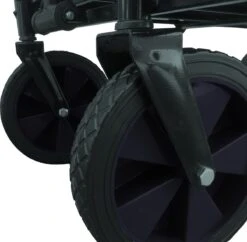 Rijoka Opvouwbare Bolderkar/Bolderwagen - Telescopische Stang | Zwart -Outdoor Kampeerwinkel 1200x1175 2