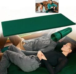 HikeMeister- Slaapmat - 200x 66 X 10 Cm - Zelfopblazend - 1 Persoons - Groen -Outdoor Kampeerwinkel 1200x1176 2