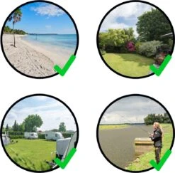 In Round Strandstoel Met Opbergtas – Opvouwbaar / Inklapbaar – Blauw – Campingstoel – Vouwstoel – Visstoel – Strand Stoel / Stoelen – Lichtgewicht Kampeerstoel – Beach Chair – Voor Volwassenen – Outdoor – Camping -Outdoor Kampeerwinkel 1200x1181 1