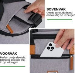 Brisby 4 Laags Geïsoleerde Koeltas - Boodschappentas 21 Liter - Grijs -Outdoor Kampeerwinkel 1200x1182 8