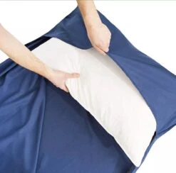 LOWLAND OUTDOOR® LAKENZAK - SUPERLITE - MUMMY MODEL - 220X80/70 CM - 280GR -Outdoor Kampeerwinkel 1200x1184 10