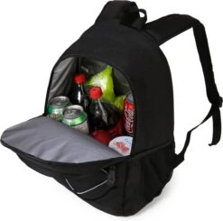 Koeltas Rugzak (25L) - Geschikt Voor 28 Blikjes - Lunchtas Voor Dames En Heren - Zwart -Outdoor Kampeerwinkel 1200x1189 3