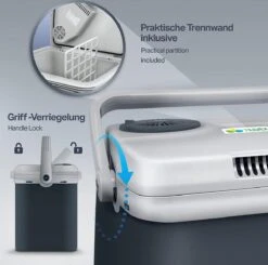 Tillvex- Koelbox, Coolbox, 32 Liter, Grijs -Outdoor Kampeerwinkel 1200x1189 7