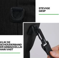 Brisby 4 Laags Geïsoleerde Koeltas - Boodschappentas 21 Liter - Zwart -Outdoor Kampeerwinkel 1200x1191 13