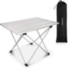 Navaris Campingtafel - Inklapbaar Campingtafeltje Van Aluminium - Opvouwbare Tafel Inclusief Draagtas - Picknicktafel - Zilver -Outdoor Kampeerwinkel 1200x1192 1