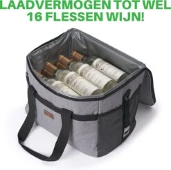 Packaway 4 Laags Geïsoleerde Koeltas - Lunchtas 30 Liter - Grijs -Outdoor Kampeerwinkel 1200x1194 3