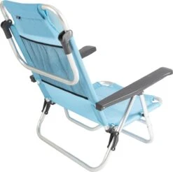 Bo-Camp Beach Chair - Monaco - Aluminium - Blauw -Outdoor Kampeerwinkel 1200x1196