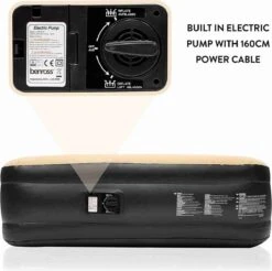 Merkloos Avenli 88030 Hoog Verhoogd Gevlokt Luchtbed | Queensize | Ingebouwde Pompen | Snelle En Gemakkelijke Inflatie -Outdoor Kampeerwinkel 1200x1196 8