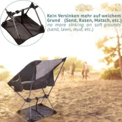 Smartpeas Camping Stoel Van Stevig 600D Polyester En Aluminium - Lichtgewicht En Opvouwbaar - Camping Gadget Inclusief Zijzakken +Plus: Strandmat & Draagtas -Outdoor Kampeerwinkel 1200x1198 5
