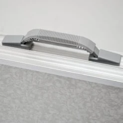 Aluminium Kampeertafel 120x60cm - Campingtafel Inklapbaar - 3-voudig Verstelbare Vouwtafel Grijs -Outdoor Kampeerwinkel 1200x1198 9