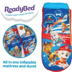 Paw Patrol Junior ReadyBed-2 In 1 Kids Sleeping Inflatable Air Bed In A Bag With A Pump, Polyester, Single -Outdoor Kampeerwinkel 1200x1199 11