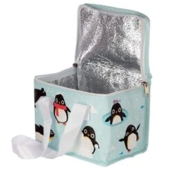 Merkloos Kleine Koeltas Pinguin Print Blauw 20,5 Cm 4 Liter - Koelboxen/koeltassen - Lunchtrommel/lunchtas -Outdoor Kampeerwinkel 1200x1200 1015