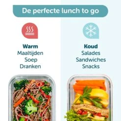 ForDig Lunchtas Grijs - Koeltas Gemaakt Van 600D Polyester Met PEVA-Voering - Ruimte Voor Lunchtrommel / Snacks / Blikjes - Koel Tas Met Mesh Opbergruimtes En Ruimte Voor Bestek - Lunch Tas Cool Bag - Coolerbag - Kleine Cooler -Outdoor Kampeerwinkel 1200x1200 1050