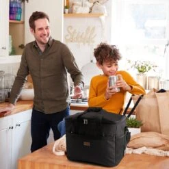 Packaway 4 Laags Geïsoleerde Koeltas - Lunchtas 40 Liter - Zwart -Outdoor Kampeerwinkel 1200x1200 1063