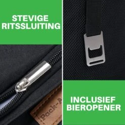 Packaway 4 Laags Geïsoleerde Koeltas - Lunchtas 40 Liter - Zwart -Outdoor Kampeerwinkel 1200x1200 1065