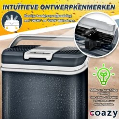 Koelbox 24L Met ECO Modus Voor Auto & Camping - Frigobox Elektrisch 24 Liter Met 12v 230 Volt - Verkoelt En Verwamt - MiniBar - Mini Koelkast -Outdoor Kampeerwinkel 1200x1200 1090