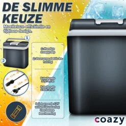 Koelbox 24L Met ECO Modus Voor Auto & Camping - Frigobox Elektrisch 24 Liter Met 12v 230 Volt - Verkoelt En Verwamt - MiniBar - Mini Koelkast -Outdoor Kampeerwinkel 1200x1200 1091