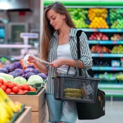 Brisby 4 Laags Geïsoleerde Koeltas - Boodschappentas 21 Liter - Zwart -Outdoor Kampeerwinkel 1200x1200 1097