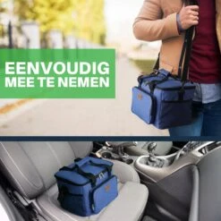 Packaway 4 Laags Geïsoleerde Koeltas - Lunchtas 15 Liter - Blauw -Outdoor Kampeerwinkel 1200x1200 1170