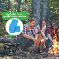 Packaway 4 Laags Geïsoleerde Koeltas - Lunchtas 15 Liter - Camouflage Grijs -Outdoor Kampeerwinkel 1200x1200 1200