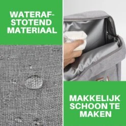 Brisby 4 Laags Geïsoleerde Koeltas - Lunchtas 7 Liter - Lichtgrijs -Outdoor Kampeerwinkel 1200x1200 1224