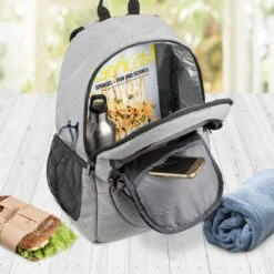 Bomoe Koeltas Rugzak IceBreezer KR45 Koelrugzak Grijs 45x19x33 Cm - 25 Liter -Outdoor Kampeerwinkel 1200x1200 1255