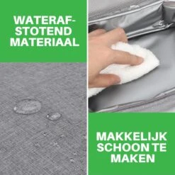 Brisby 4 Laags Geïsoleerde Koeltas - Lunchtas 1.5 Liter - Lichtgrijs -Outdoor Kampeerwinkel 1200x1200 1322