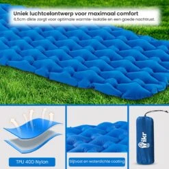 Hikr® Luchtbed - Slaapmat - Opblaasbaar Matras - Lichtgewicht - Outdoor - Camping - Hiking & Wandelen 11 Hikr® Luchtbed - Slaapmat - Opblaasbaar Matras - Lichtgewicht - Outdoor - Camping - Hiking & Wandelen -Outdoor Kampeerwinkel 1200x1200 1473