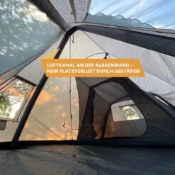Skandika Tipi Kotona Air Opblaasbare Tent – Opblaasbare Tenten - 4 Persoons Tipi Tent – Tenten - Campingtent – Ingenaaide Tentvloer – Muggengaas – 260 Cm Stahoogte – 490 X 370 X 260 (L X B X H) – Outdoor, Camping, Tuin – Luchttent - Kamperen - Beige -Outdoor Kampeerwinkel 1200x1200 154