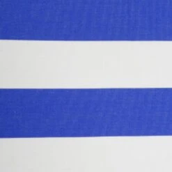 Sunline TOPPER!! Strand Windscherm Kobalt Blauw - Wit - 5 Meter Sterk Dralon Met 2 Delige Stokken 180 Cm -Doekhoogte 140 Cm -Outdoor Kampeerwinkel 1200x1200 1563