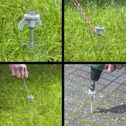 PROPLUS Pro Plus Tentharing Set - 20 Stuks - Ø 7 X 200 Mm - Schroefbaar - Adapter + Koffer -Outdoor Kampeerwinkel 1200x1200 1566